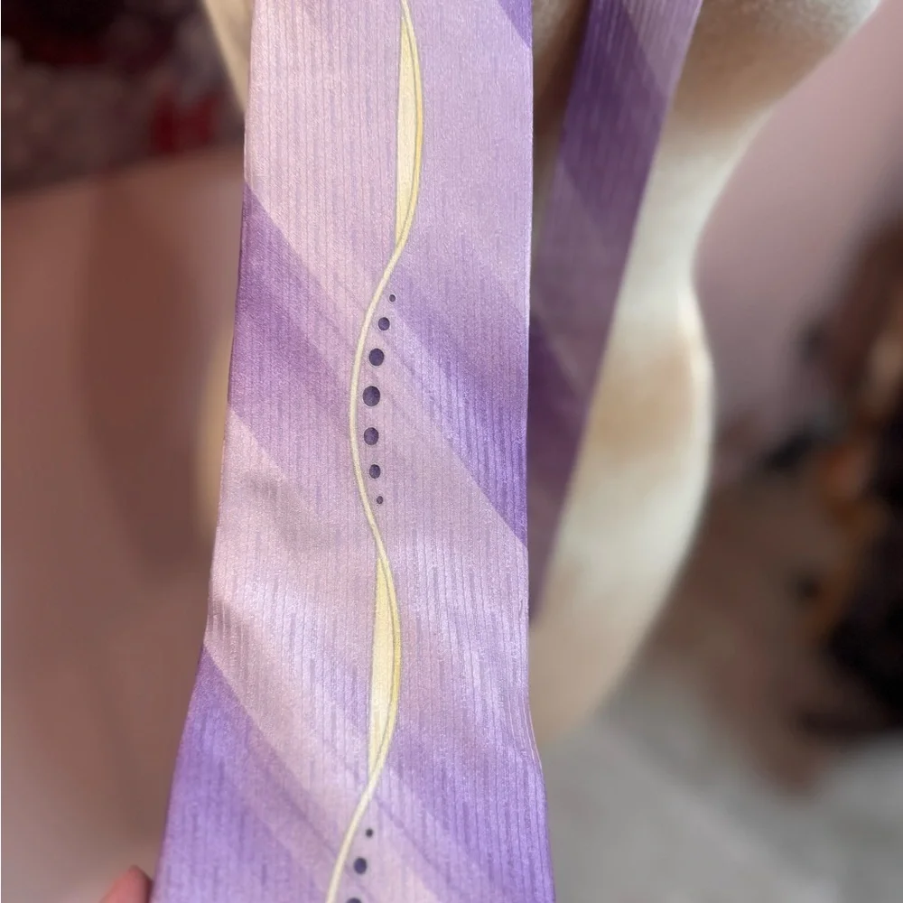 Lavender Silk Neck Tie